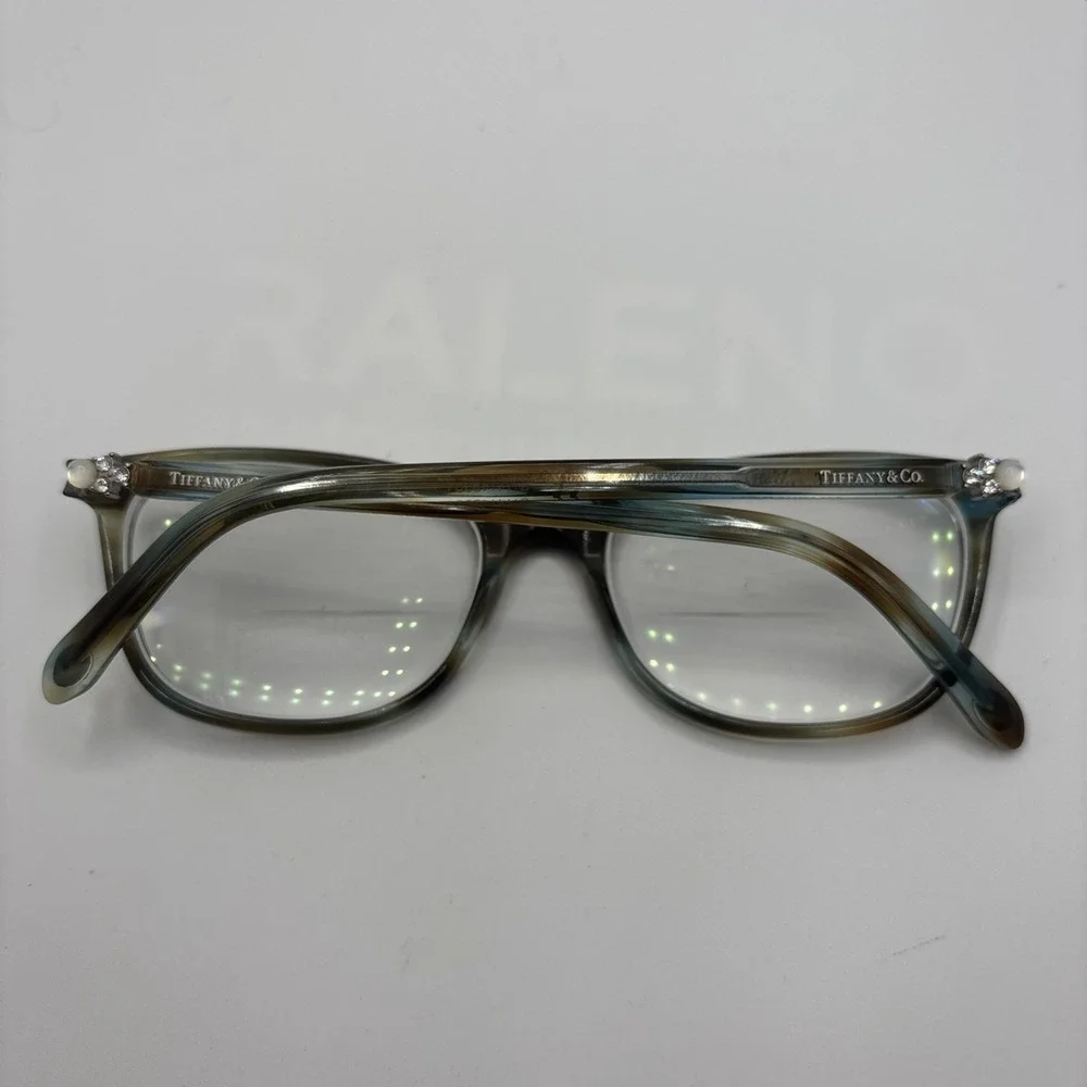 Tiffany & Co TF 2109-H-B 8124 Blue Brown Eyeglasses Frames 51-17 140 Italy #C137